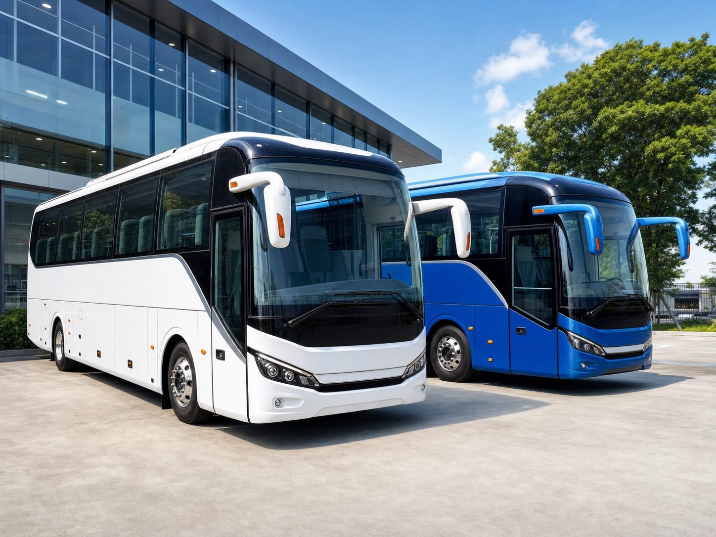 Xe bus hiện đại tại Hải Phòng