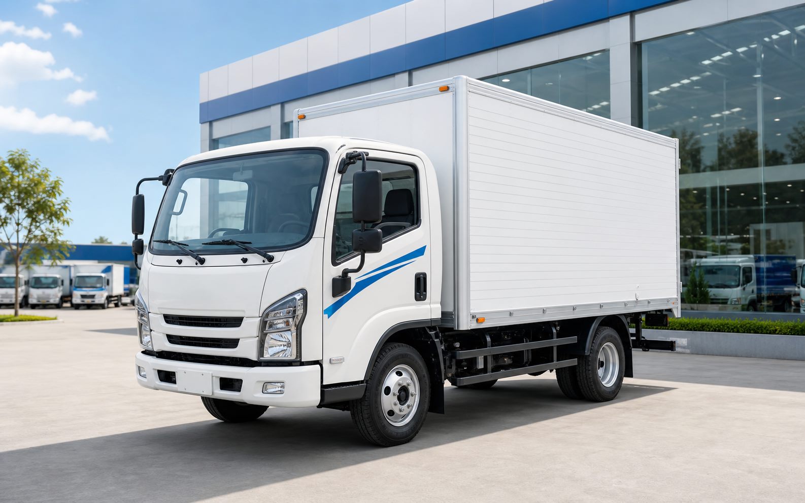 Xe tải nhẹ hiện đại tại Hải Phòng