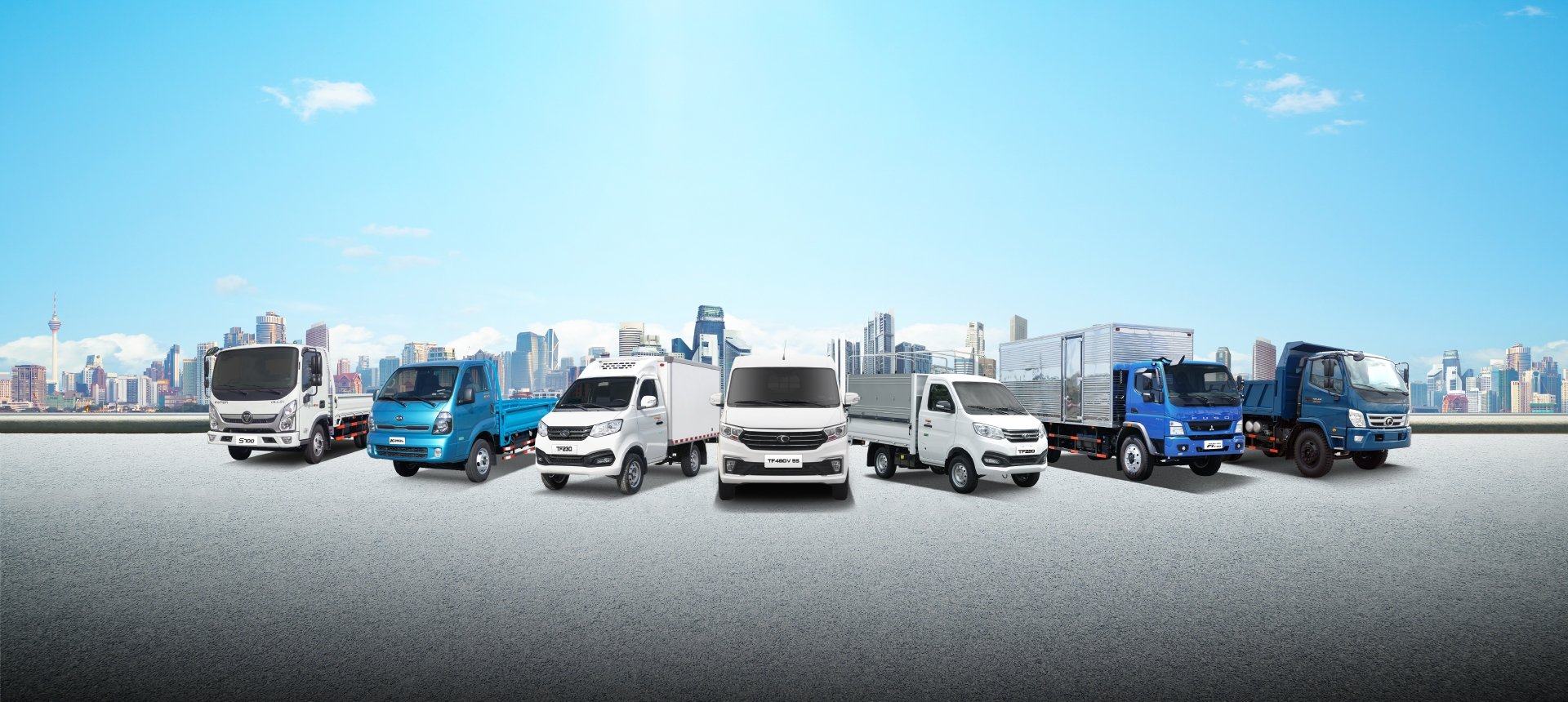 ĐẠI LÝ THACO HẢI PHÒNG | XE TẢI & XE BUS - Slider Image